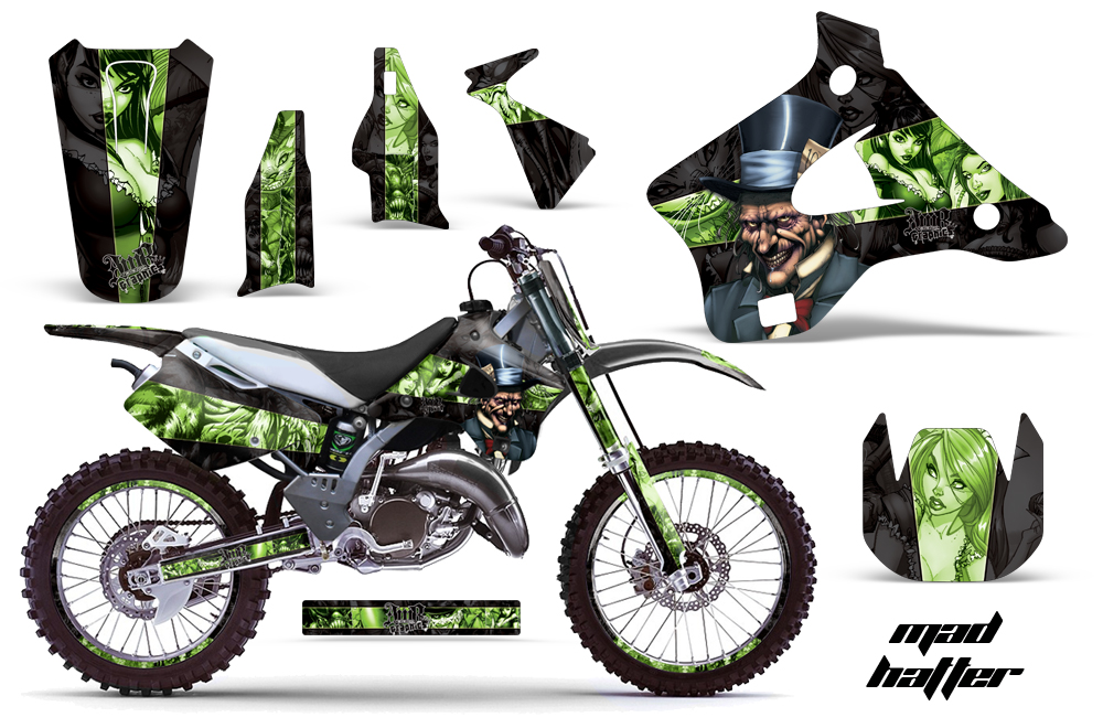 Kawasaki KX125 KX250 94-98 Graphics Kit MH BG NPs